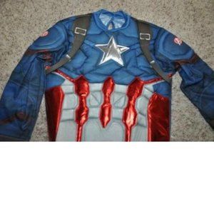 Rubie's Costumes - Marvel Avengers Captain America Muscle Costume- L Rubie's Costumes - Marvel Avengers Captain America Muscle Costume- L
